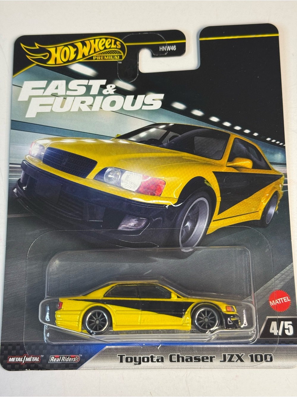 Hot Wheels Premium Fast and Furious TOYOTA CHASER JZX 100 4/5
